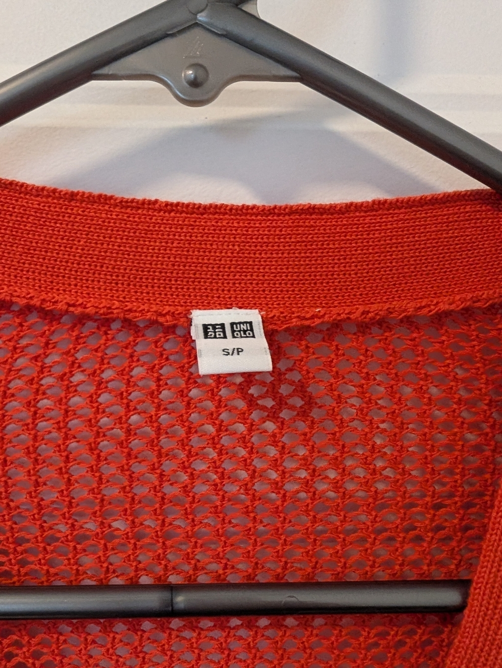 Uniqlo/Mesh Long Sleeve Cardigan Sz S - Picture 6 of 6
